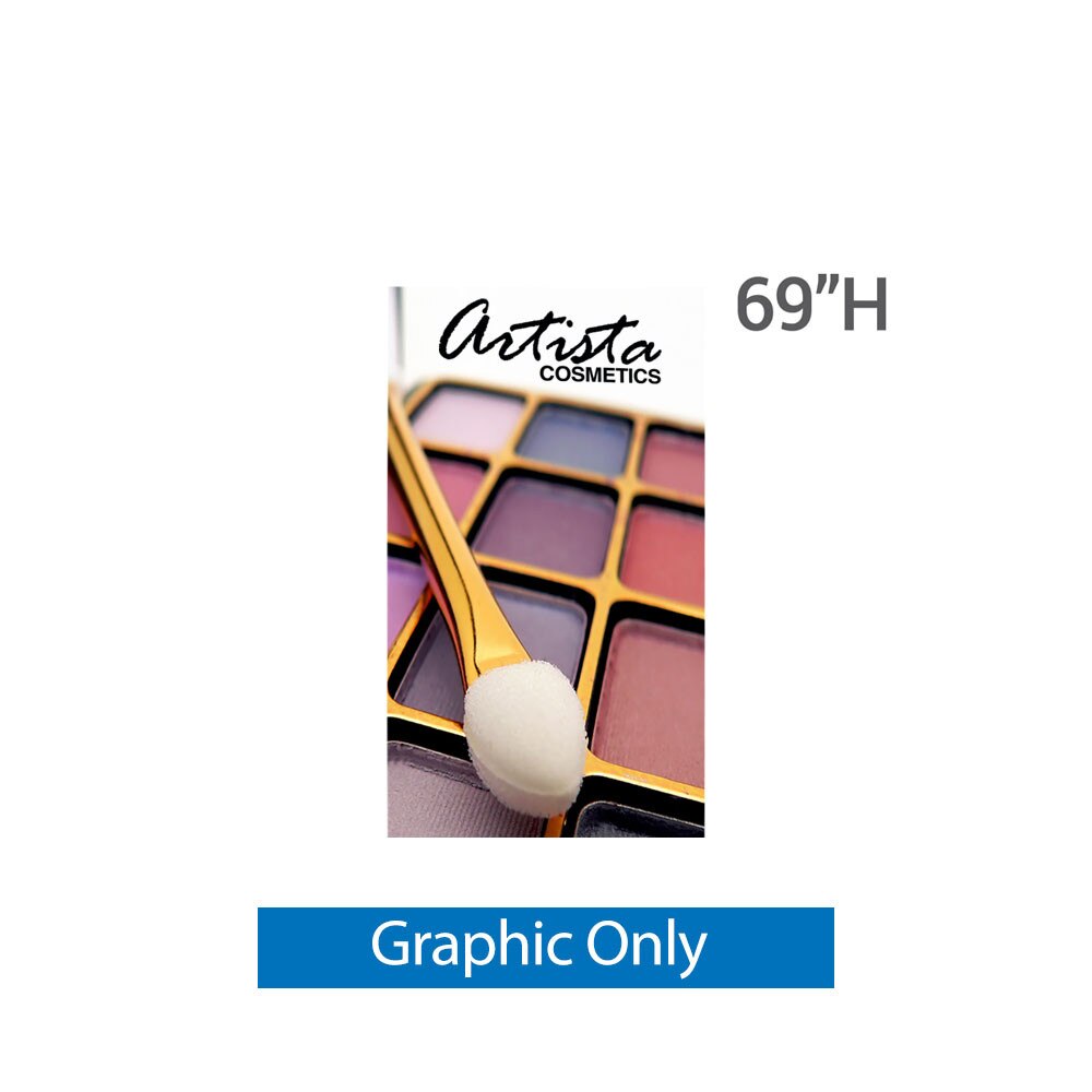 Maui Retractable Banner Stand — Graphic Only / 69 inches